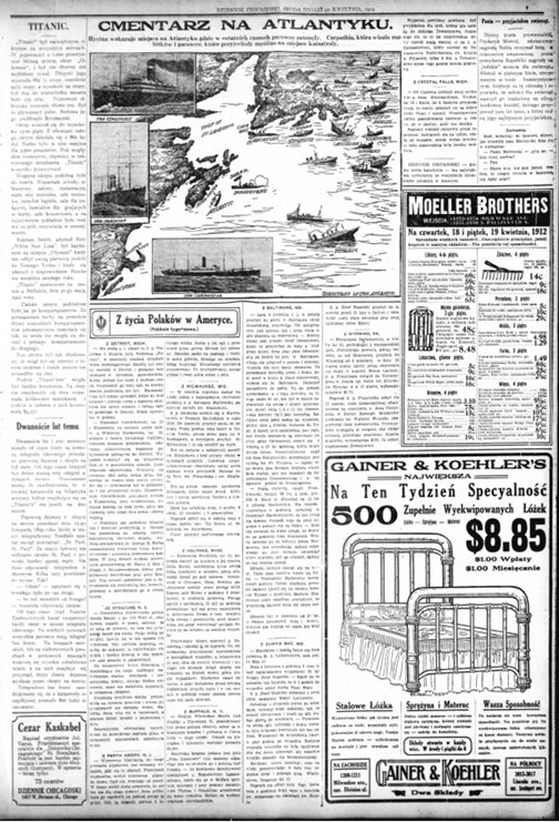 Dziennik Chicagoski du 17/04/1912